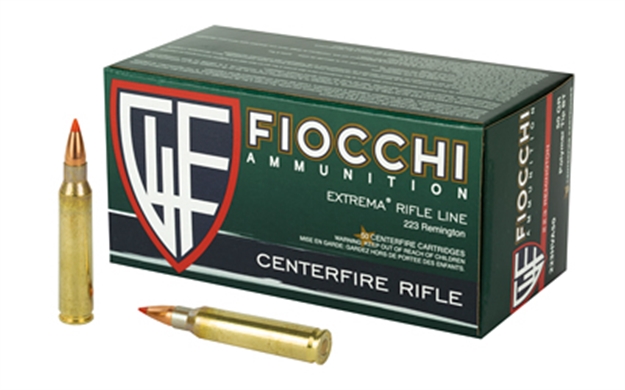 Picture of  Fiocchi 223Hva50 Field Dynamics  223Rem 50Gr Hornady V Max 50 Per Box/20 Case
