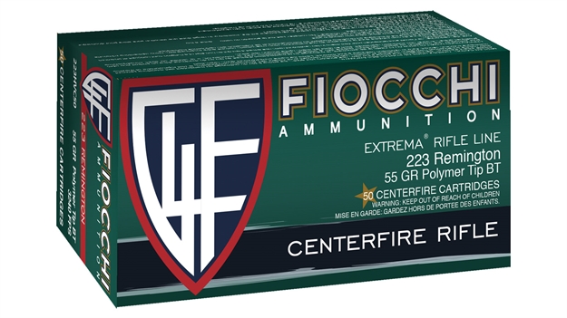 Picture of  Fiocchi 223Hvc50 Field Dynamics  223Rem 55Gr Hornady V Max 50 Per Box/20 Case 762344712048