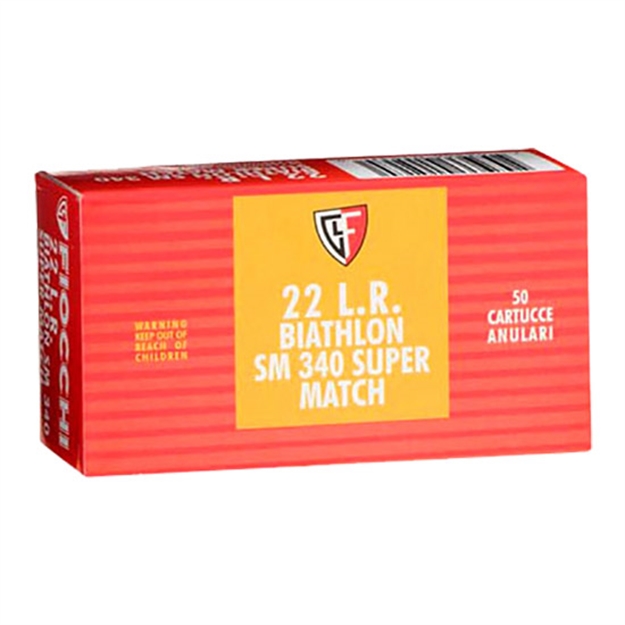 Picture of  Fiocchi 22Sm340 Exacta Super Match 22Lr 40Gr Round Nose 50 Per Box/100 Case 762344039213