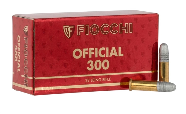 Picture of Fiocchi 22Sm300 Shooting Dynamics Super Match 22 LR 40 GR Lead Round Nose (Lrn) 50 Bx/ 100 CS