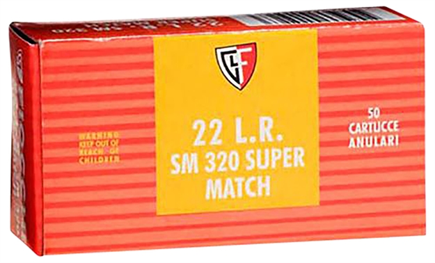 Picture of  Fiocchi 22Sm320 Exacta Super Match 22Lr 40Gr Round Nose 50 Per Box/100 Case 762344042060