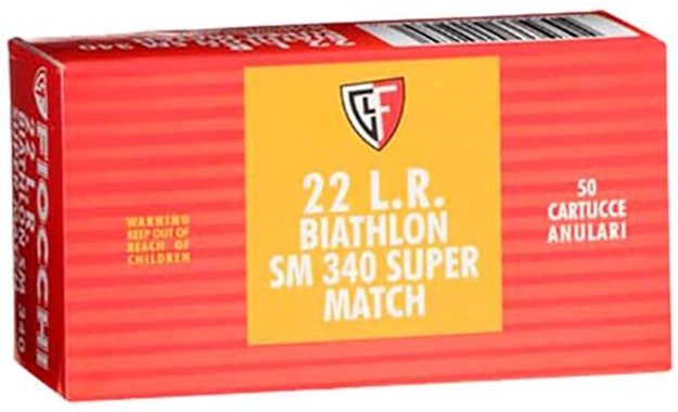 Picture of  Fiocchi 22Sm340 Exacta Super Match 22Lr 40Gr Round Nose 50 Per Box/100 Case 762344039213