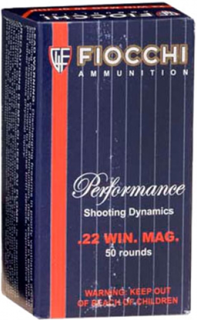 Picture of  Fiocchi 22Fwmb Field Dynamics Performance 22Wmr 40Gr Jacket Hollow Point 50 Per Box/40 Case
