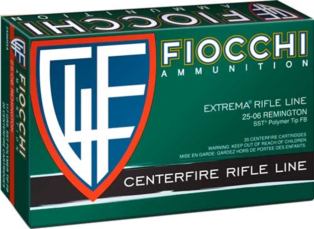Picture of Fiocchi .25-06 Rem. 117Gr. Sst 20-Pack