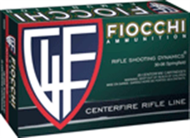 Picture of Fiocchi Centerfire Rifle Ammo 30-06 Sprg, 180 Gr, Psp Pointed Soft Point, 2,700 Fps, 20 Rnd 3006D 762344709109