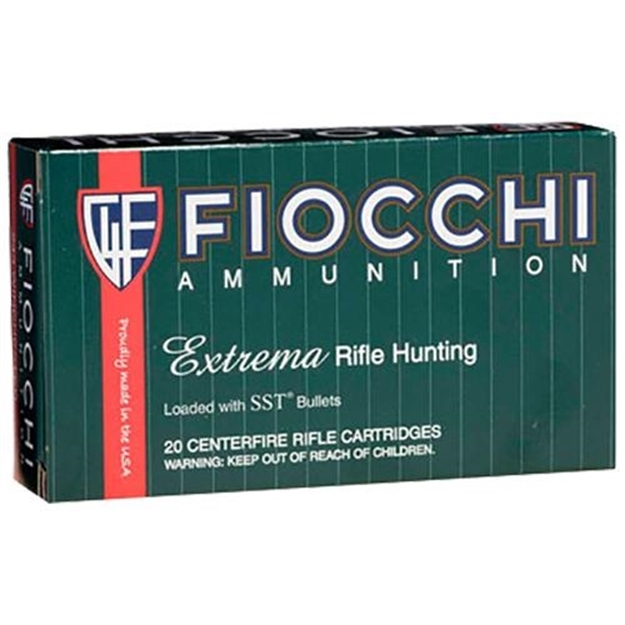 Picture of Fiocchi Centerfire Rifle Ammo 30-06 Sprg, 180 Gr, Sst Hornady Ballistic Tip, 2,675 Fps, 20 Rnd 3006HSC