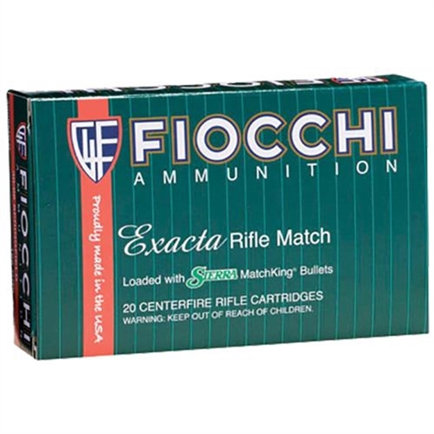 Picture of Fiocchi Rifle Ammo 30-06 Springfield 180Gr Sierra Match Kin Hpbt 2665 Fps 20Rd/Box