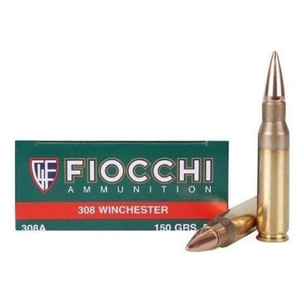 Picture of Fiocchi 308 Win 150Gr Fmjbt  Box OF 20