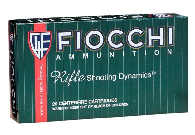 Picture of Fiocchi .308 Win Shooting Dynamics 165Gr Interloc SP Ammo - Box OF 20