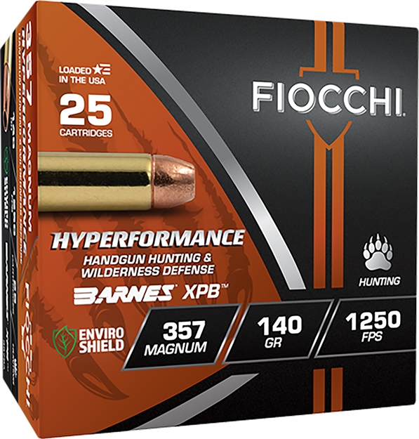 Picture of  Fiocchi 357Ba Hyperformance  357Mag 140Gr Xpb 25 Per Box/8 Case 762344713410