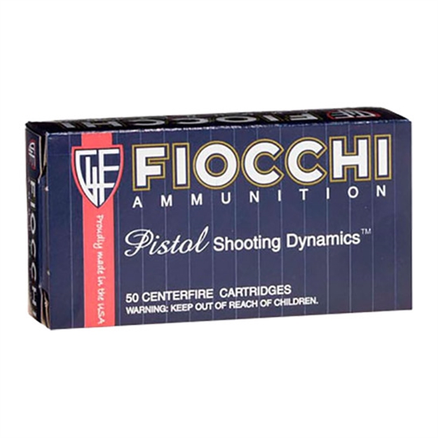 Picture of Fiocchi Shooting Dynamics Pistol Ammo 380 Acp, Fmj, 95 Gr, 960 Fps, 50 Rnd, Boxed 762344001852 -