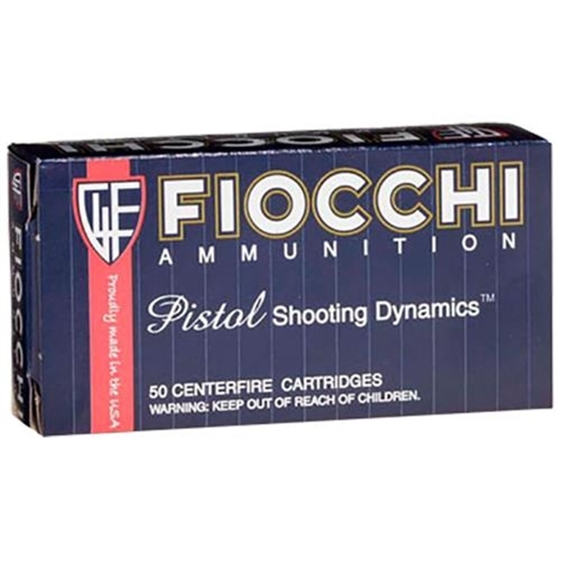 Picture of Fiocchi Pistol Shooting Dynamics Pistol Ammo 380 Acp, Jhp, 90 Gr, 975 Fps, 50 Rnd, Boxed 762344001821 -