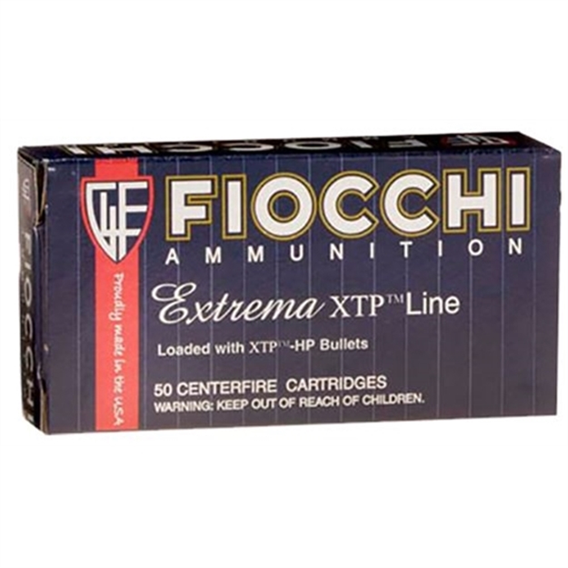 Picture of Fiocchi 38Xtpb25 Hyperformance  38Special+P 110Gr Hornady Xtp Hollow Point 25 Per Box/20 Case 762344710525