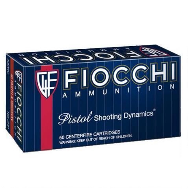 Picture of Fiocchi 40S&Amp;Amp;W 165Gr Jhp Ammo -  Box 50