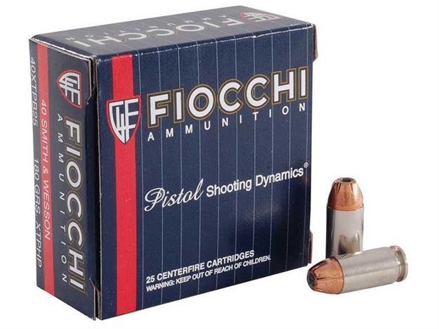 Picture of Fiocchi 40S&Amp;Amp;W 180Gr Xtp HP Ammo - Box OF 25