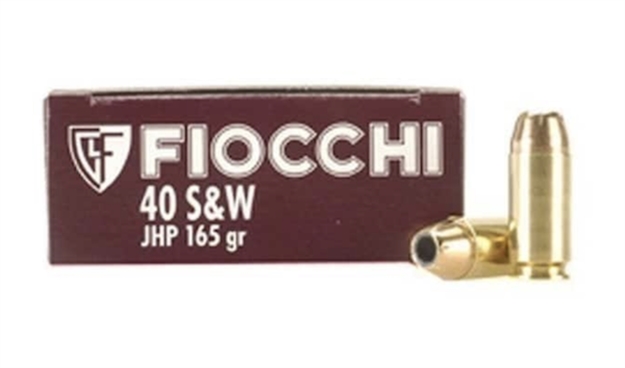 Picture of  Fiocchi 40Swc Defense Dynamics  40S&W 165Gr Jacketed Hollow Point 50 Per Box/20 Case 762344703909