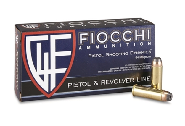 Picture of Fiocchi 44D500 Defense Dynamics  44Remmag 240Gr Jacketed Hollow Point 50 Per Box/10 Case 762344705163 -