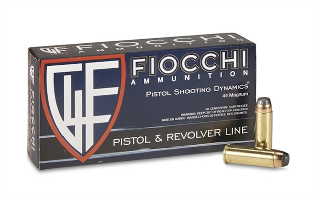 Picture of Fiocchi 44A500 Defense Dynamics  44Remmag 240Gr Jacketed Soft Point 50 Per Box/10 Case 762344001104