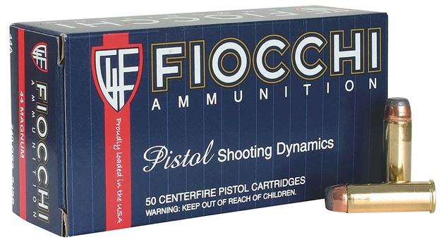Picture of Fiocchi 44 Magnum 200Gr Cmj Ammo -  Box 50