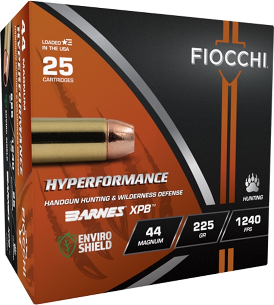 Picture of  Fiocchi 44Mba Hyperformance  44Mag 225Gr Xpb 25 Per Box/8 Case 762344713434