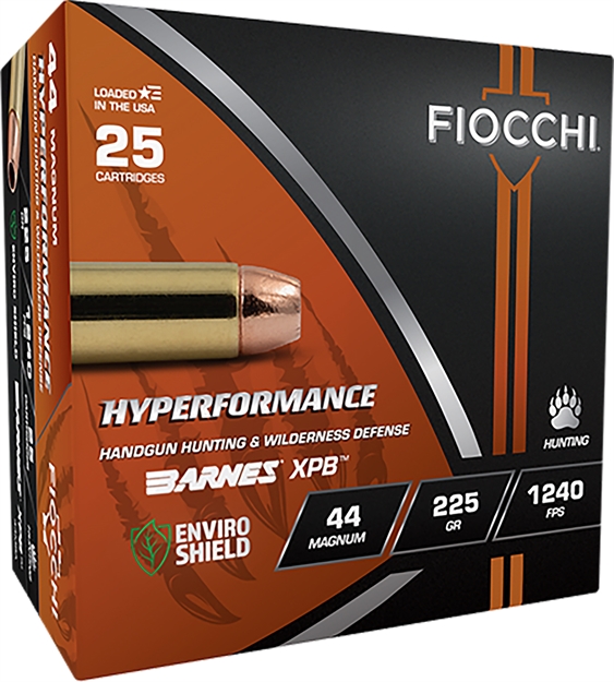 Picture of  Fiocchi 44Mba Hyperformance  44Remmag 225Gr Xpb 25 Per Box/8 Case
