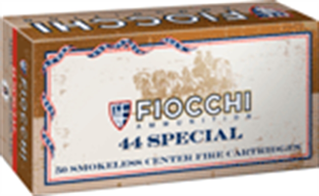 Picture of Fiocchi 44Sca Cowboy Action  44S&Wspl 210Gr Lead Flat Point 50 Per Box/10 Case 762344707549