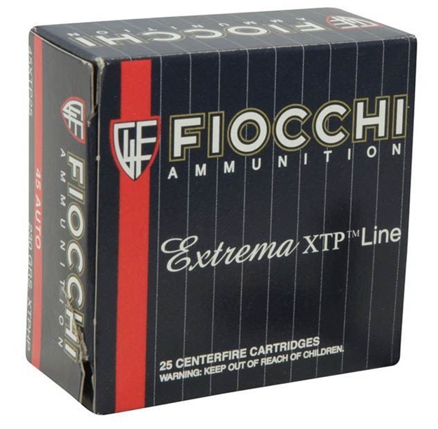 Picture of Fiocchi 45 Acp 230 GR Xtp HP Ammo -  Box OF 25