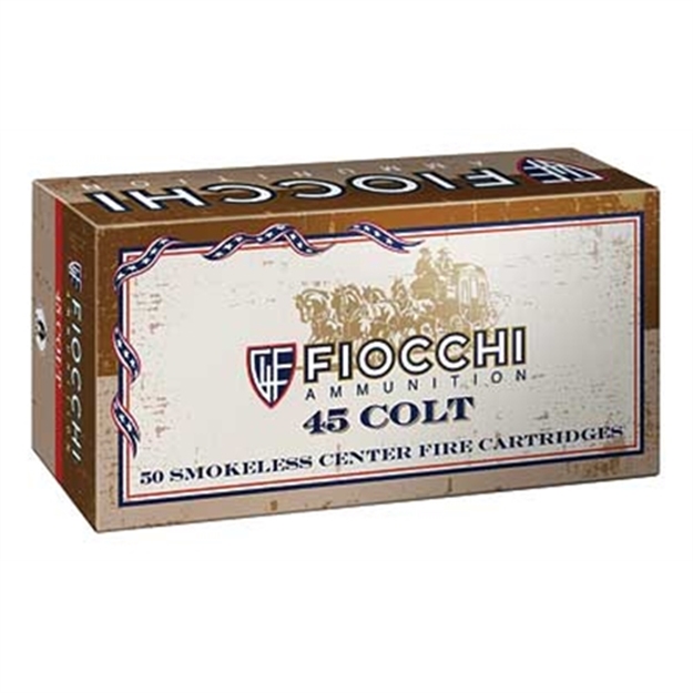 Picture of Fiocchi 45Lcca Cowboy Action  45Colt 250Gr Lead Round Nose Flat Point 50 Per Box/10 Case 762344707587