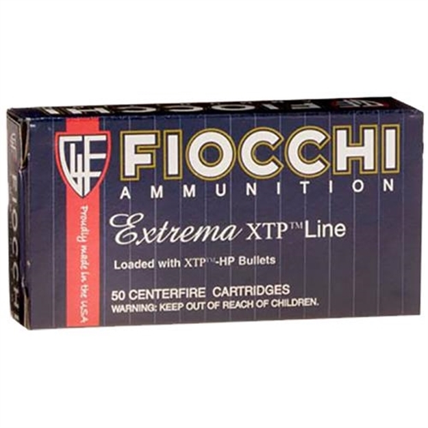 Picture of Fiocchi 45Xtp25 Hyperformance  45Acp 230Gr Hornady Xtp Hollow Point 25 Per Box/20 Case 762344710563