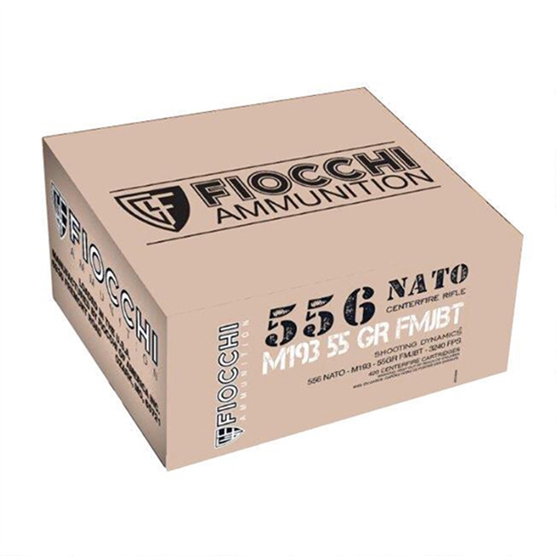 Picture of Fiocchi 5.56 55Gr Fmjbt 420Rd Bulk