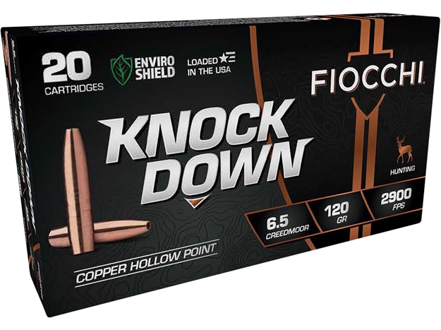 Picture of Fiocchi Knock Down 6.5Creed 120Gr HP 20/10 65CMCHA 762344712871