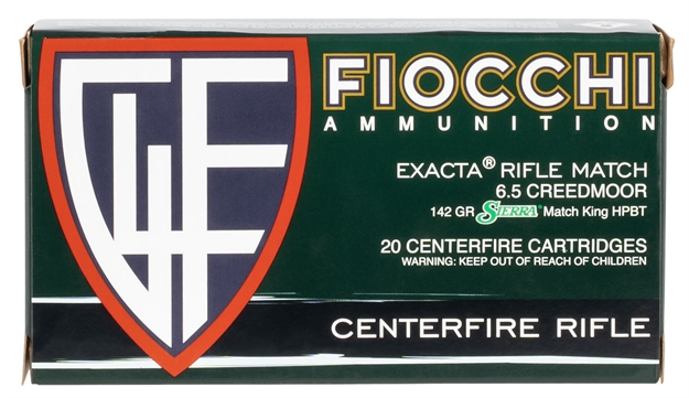Picture of Fiocchi 65Cmmkc Hyperformance Compete 6.5Creedmoor 142Gr Sierra Matchking Bthp 20 Per Box/10 Case 65CMMKB 762344712147