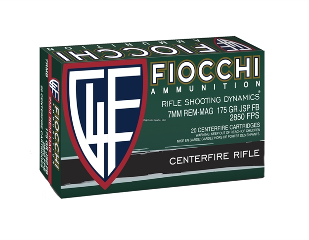 Picture of Fiocchi 7Mm Rem Mag 175Gr Interlock FB 20Rd 10Bx/Cs!17 7RMB