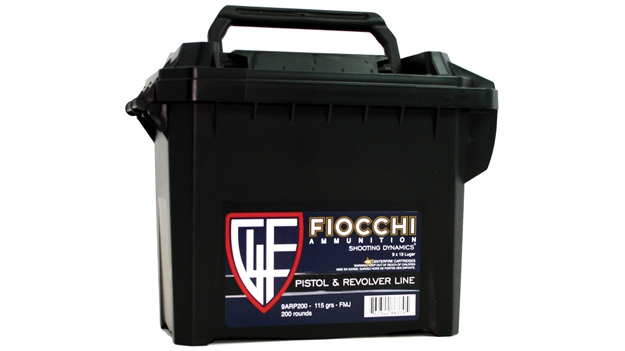 Picture of Fiocchi 9Mm 115Gr Fmj