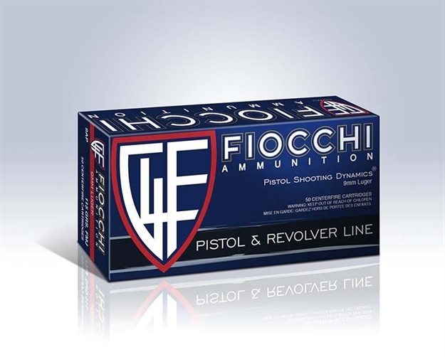 Picture of Fiocchi 9Mm 124Gr Fmjtc Box 50 (20 Boxes Per Case)