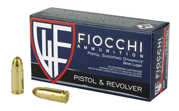 Picture of Fiocchi 9Apd Range Dynamics  9Mmluger 147Gr Full Metal Jacket 50 Per Box/20 Case 762344705507 762344026923