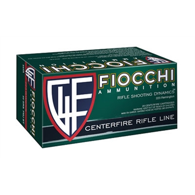 Picture of Fiocchi  Ammunition  223Rem 55Gr Fmj 50/1000