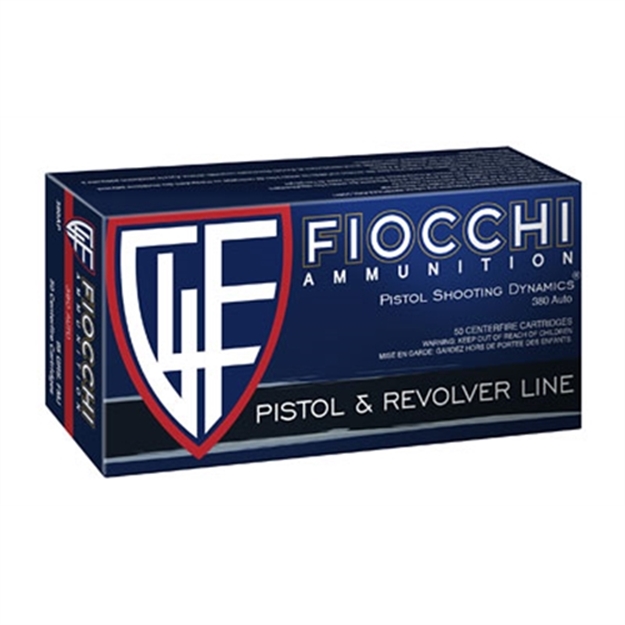 Picture of Fiocchi  Ammunition  380Acp 95Gr Fmj 50/1000