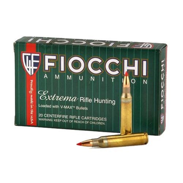 Picture of Fiocchi Extrema 22-250 Rem V-Max Polymer Tip Boat TailÂ 40GrÂ - Box OF 20