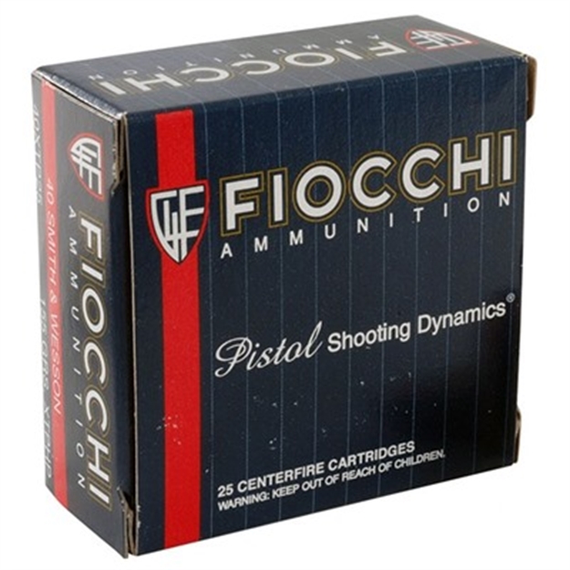 Picture of Fiocchi Extrema 40 S&W 180Gr Xtp HP 25/Bx