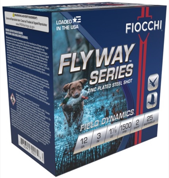 Picture of Fiocchi Flyway Steel 12Ga 3" 1 1/8Oz 1500Fps #2 123ST2