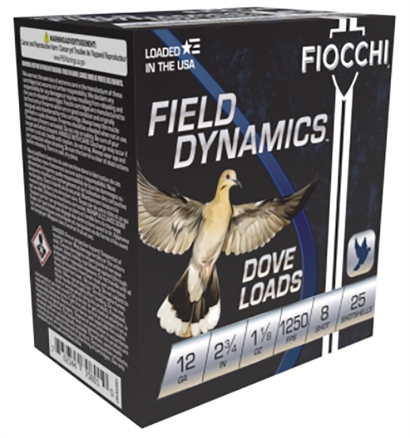 Picture of Dove & Quail 12 Gauge 2-3/4'' #8 Shot Shotgun Ammo 762344708027 -