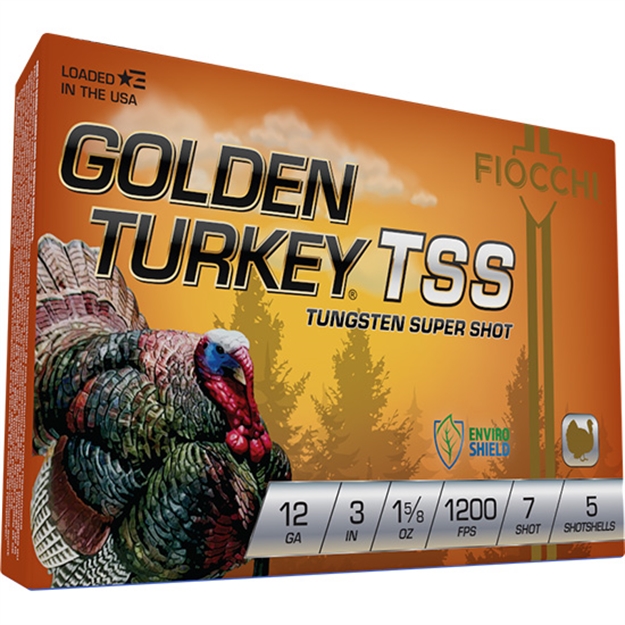 Picture of Fiocchi Golden Turkey Tss 12Ga 3" 1-5/8Oz #7 5Rd 10Bx/Cs 123TSS7