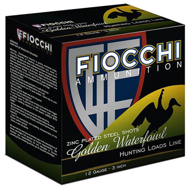 Picture of Fiocchi Golden Waterfowl 12Ga 3 1-1/15Oz T 25/1