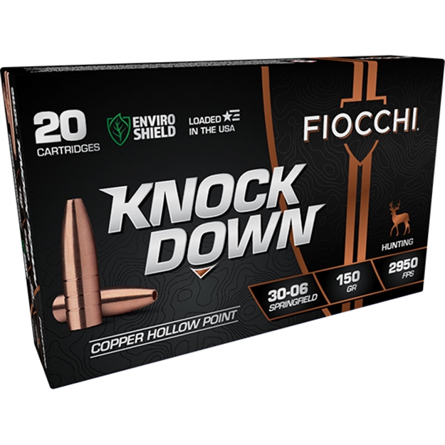 Picture of Fiocchi Knock Down 30-06 Spr 150Gr HP 20/10