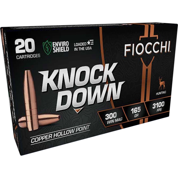 Picture of Fiocchi Knock Down 300Win Mag 165Gr HP 20/10