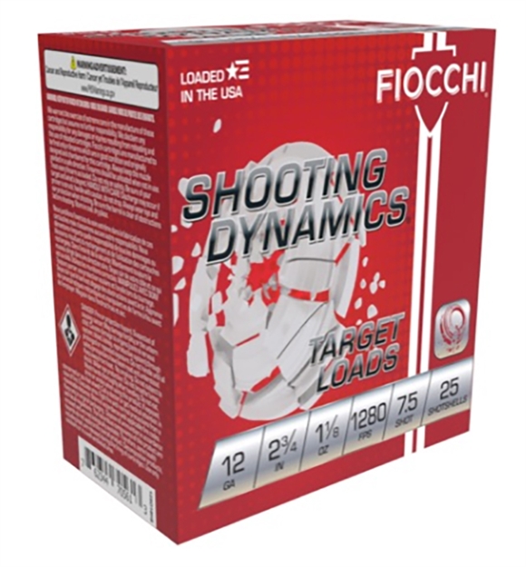 Picture of Fiocchi Shooting Dynamics 12Ga 2 3/4 1 1/8Oz 7.5 12SDHV75