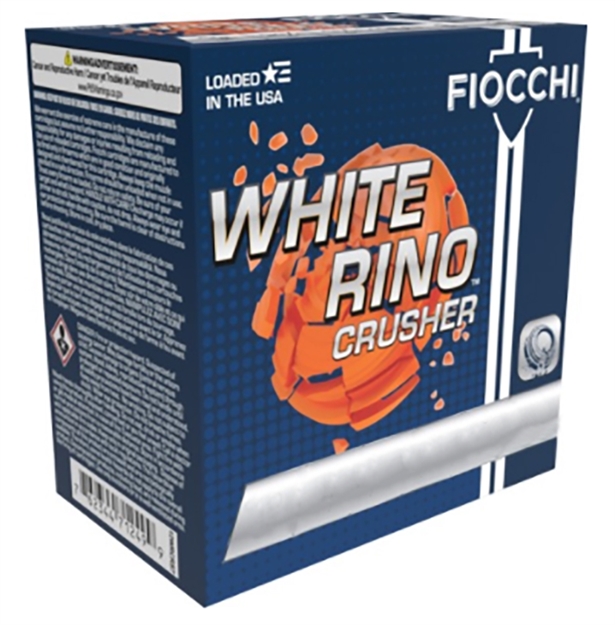 Picture of Fiocchi White Rino 12Ga 2.75" 1-1/8Oz #7.5 1200Fps 250Rd Cas 12WRNL75