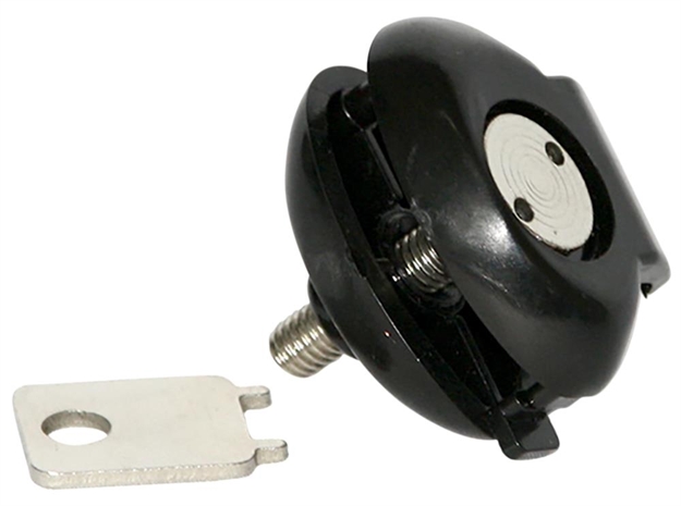 Picture of Firearm Safety Devices Tl3760rkd Metal Clamshell Trigger Lock Black