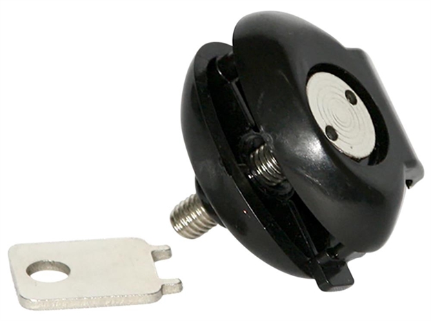 Picture of Firearm Safety Devices Tl3770rka Metal Clamshell Trigger Lock Black 3Pk Keyed Alike